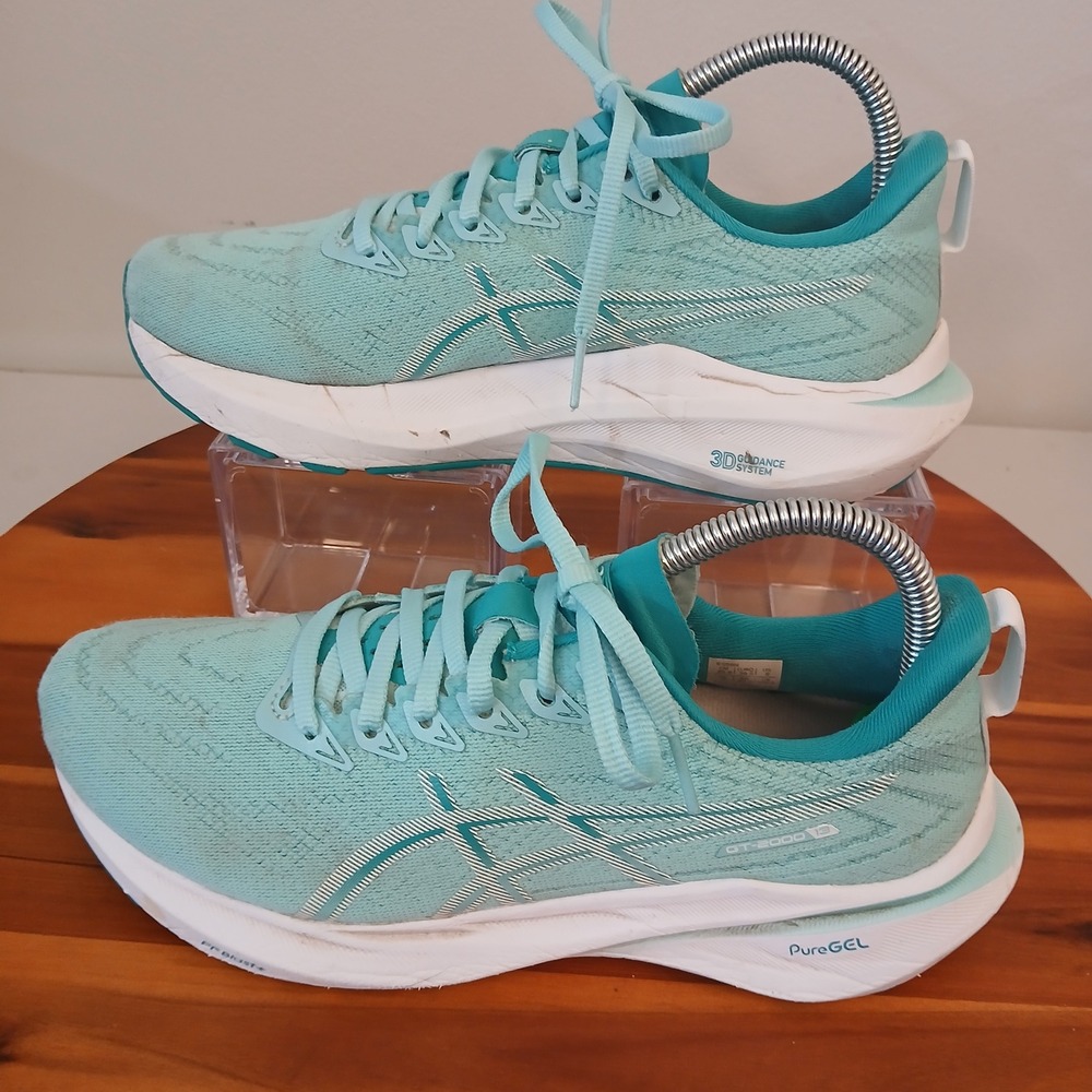Asics GT-2000 13 Womens 8 Aqua Running Shoes Sneakers Training Gym‎ Lifestyle